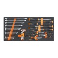 Beta Tools MC10-34 Soft thermoformed tray with tool assortment Beta Tools MC10-34 Soft thermoformed tray with tool assortment